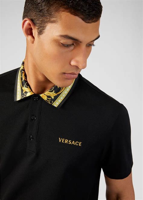 versace polo yaka|versace designer polo.